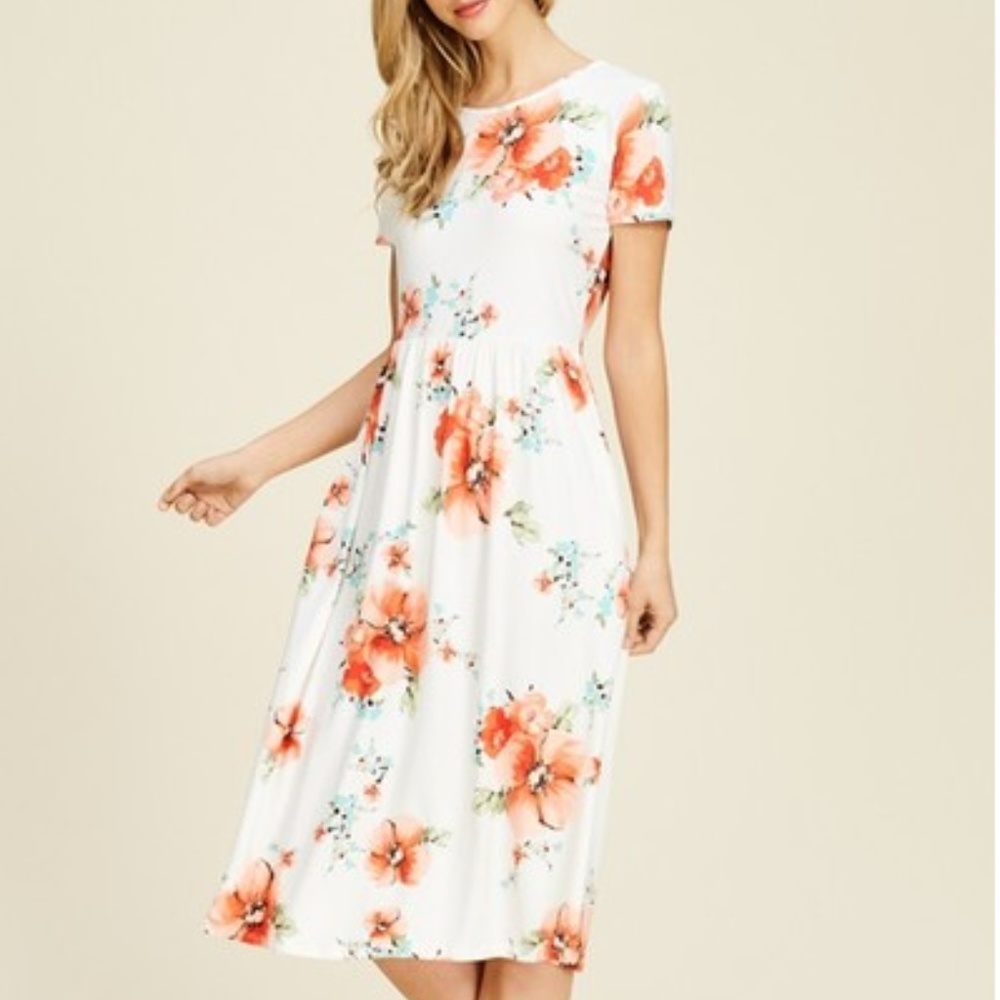 Floral Print Dress